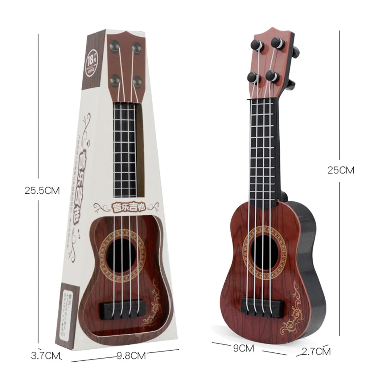Kids Ukulele 4 String Mini Guitar Classical Musical Toy for Beginners