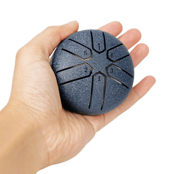 3 Inch 6 Notes Rain Drum Outdoor Rain Chime for Yoga Meditation
