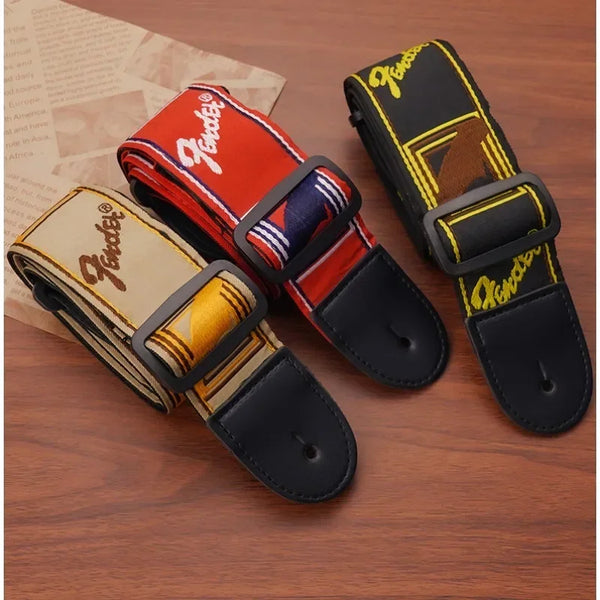 Guitar Strap 40/41 Inch Artistic Color Matching Diagonal