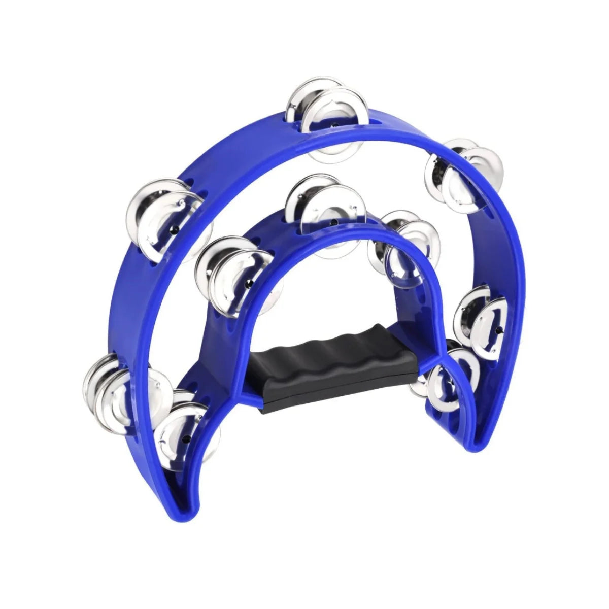Miwayer Hand Held Half-Moon Tambourine