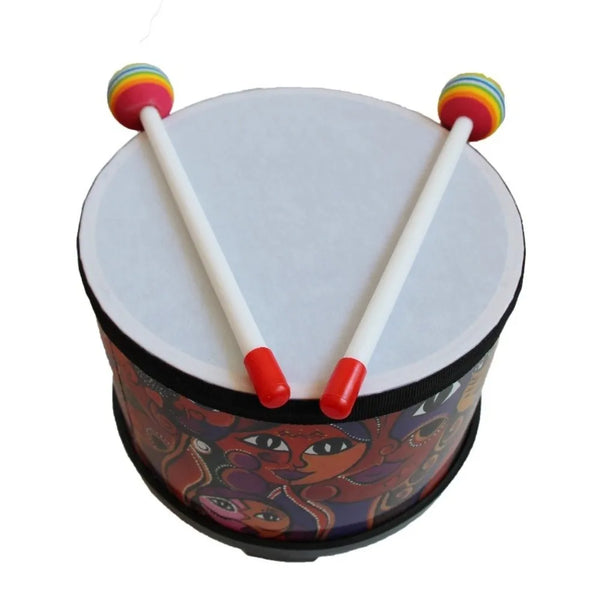New 8 Inch Floor Drum Wooden