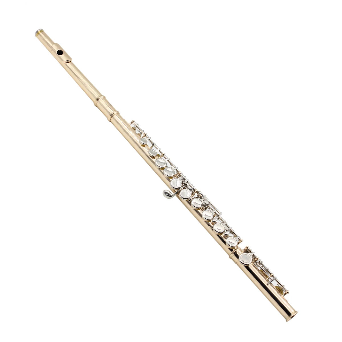 SLADE 16 Closed Holes C Key Concert Flute Professional Woodwind with E Key