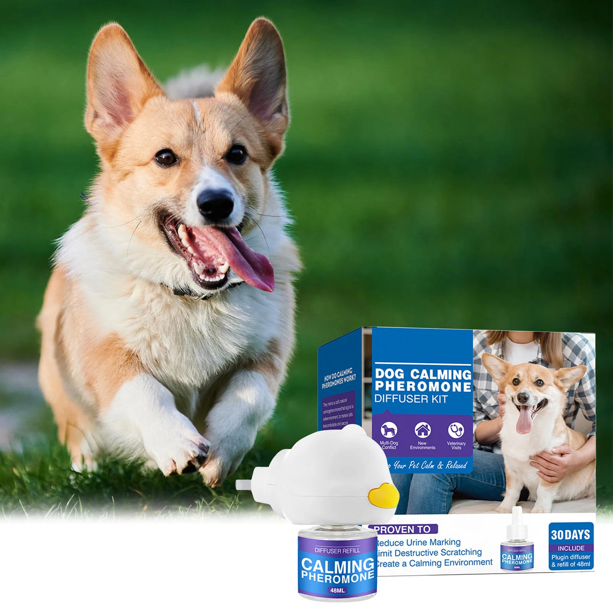 48ml Cat/Dog Calming Diffuser Enhanced Calming