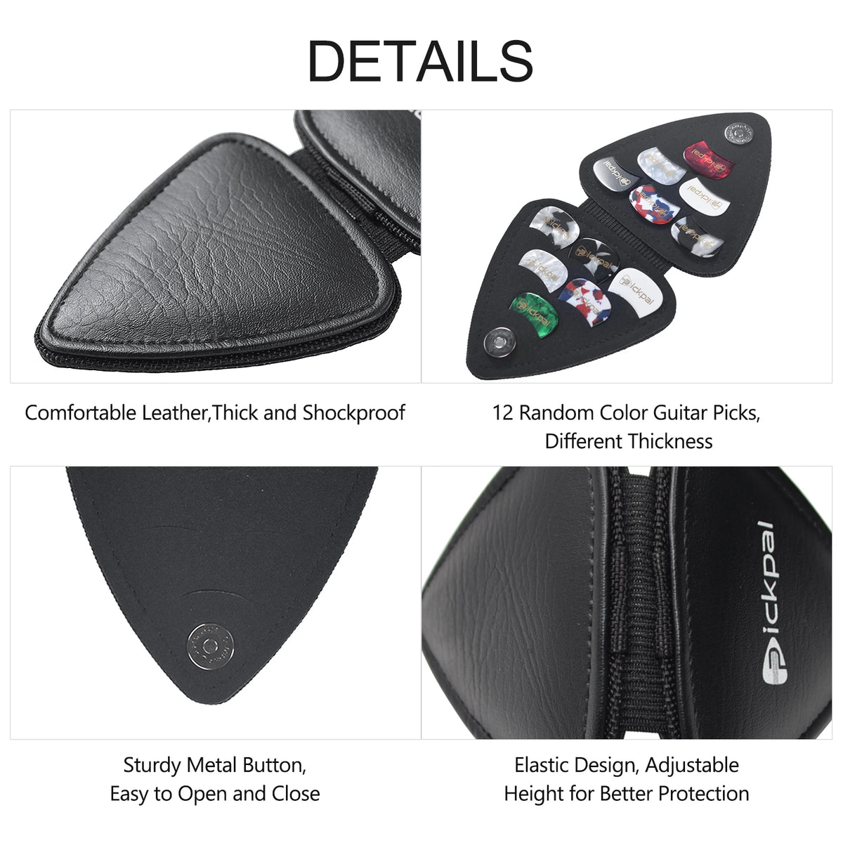 Guitar Picks Holder Case