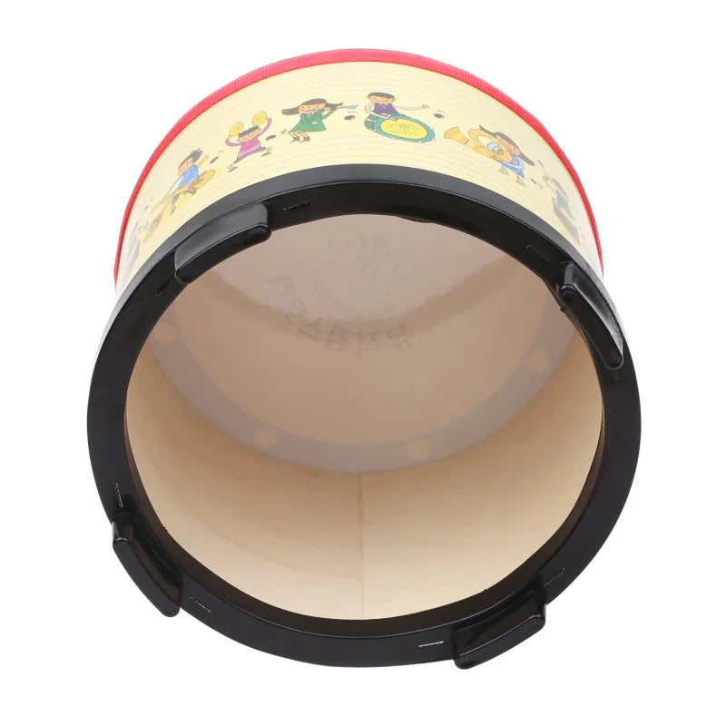 8 Inch Wooden Floor Drum Carnival Percussion Instrument with 2 Mallets