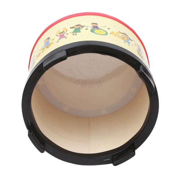 8 Inch Wooden Floor Drum Carnival Percussion Instrument with 2 Mallets