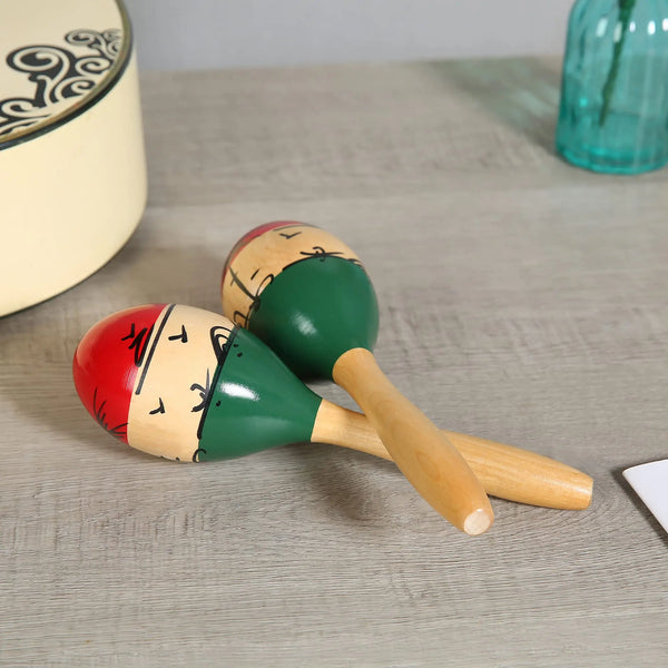 Coconut tree wooden Maracas