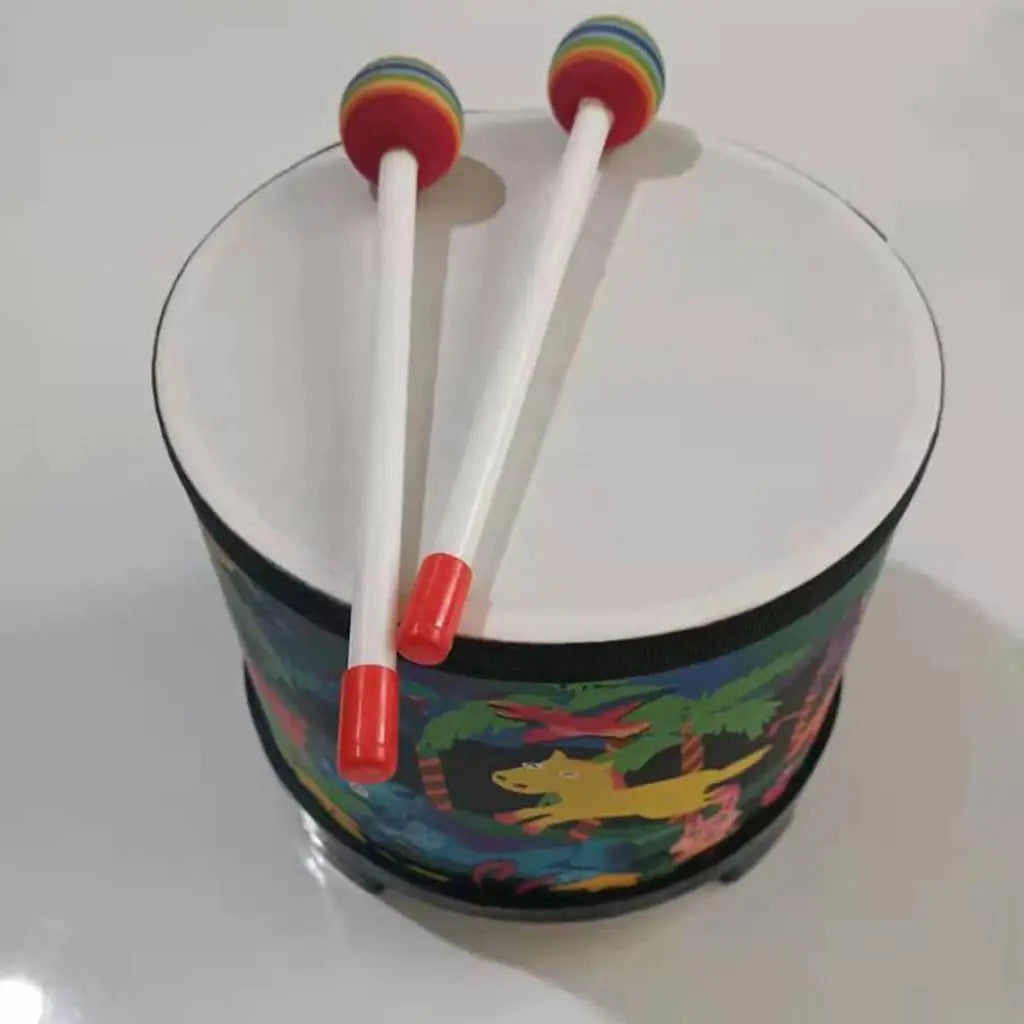 Wooden Floor Drum with 2 Drumsticks