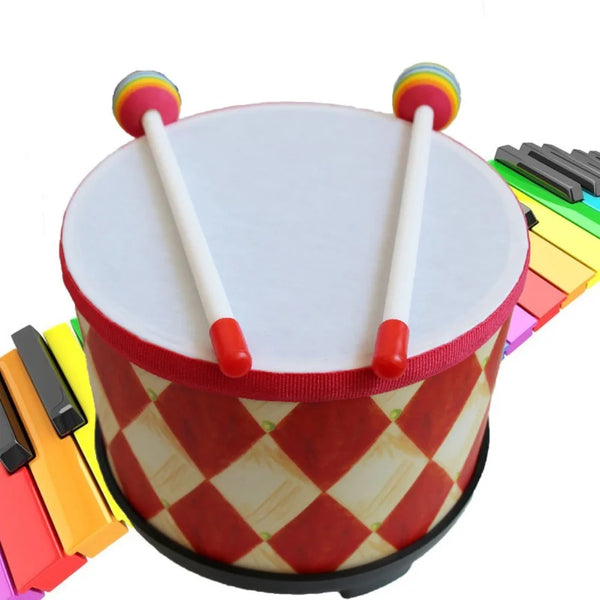 New 8 Inch Floor Drum Wooden