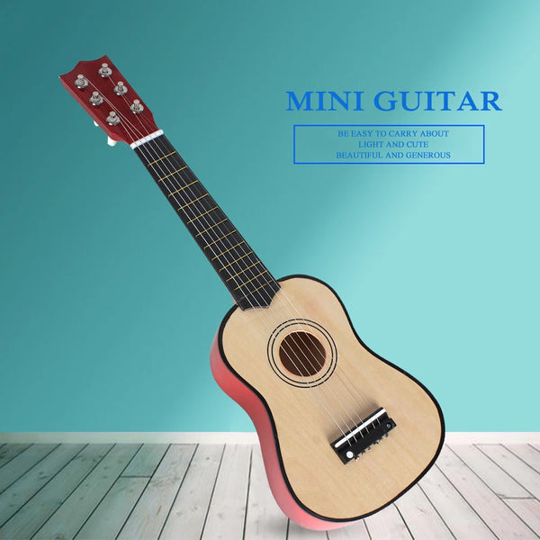 6 Strings Ukulele Mini Guitar Portable 21 Inch Musical Instrument Gift