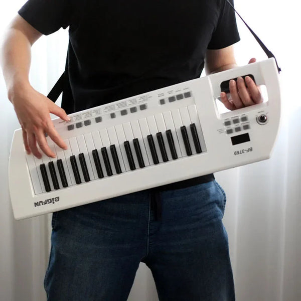37 Keys Electronic Organ Portable Shoulder Carrying Keyboard for Beginners