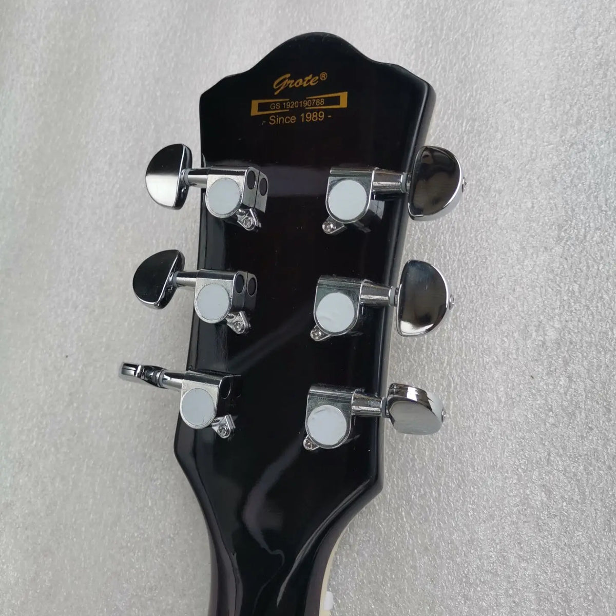 Jazz Hollow Body F Hole Double Cutaway Blue Electric Guitar