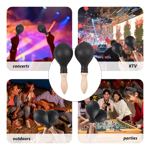 Sand Hammer Wood Concert Maracas