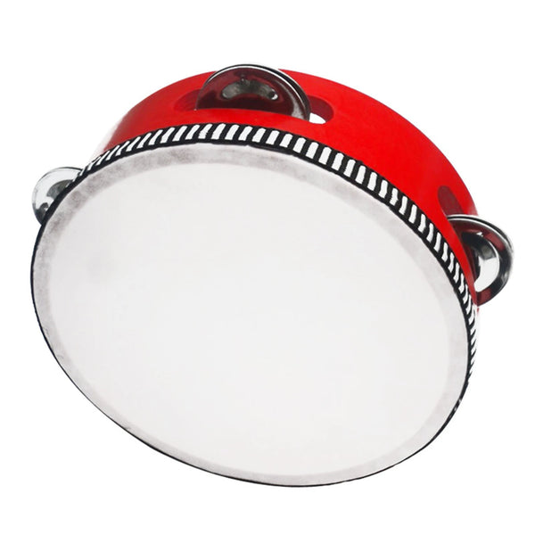 Children Portable Wooden Tambourine