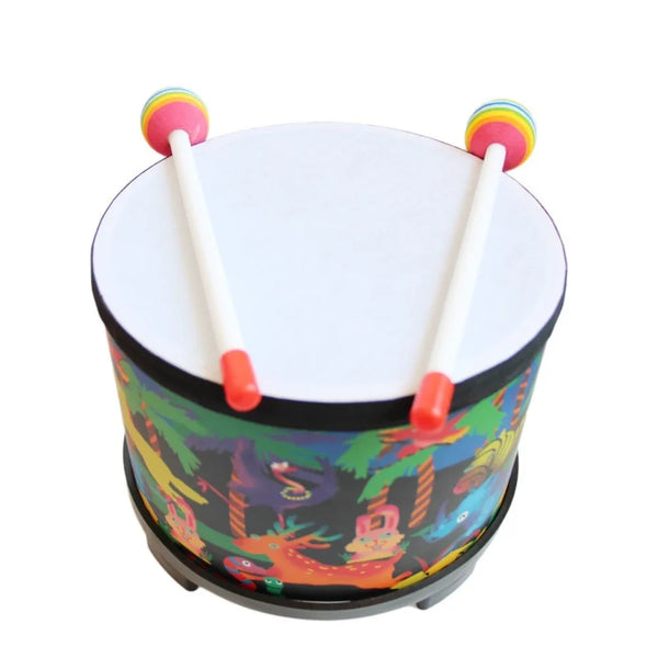 New 8 Inch Floor Drum Wooden