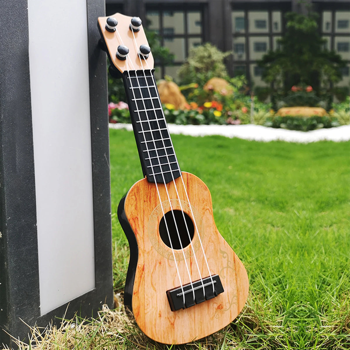 Kids Small Classical Ukulele Guitar Toy Lightweight Adjustable Holiday Gift