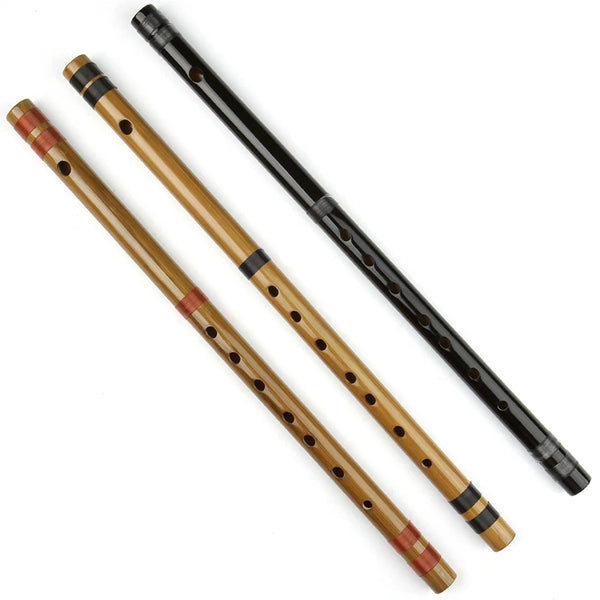 Three Colors Japanese Sinobue Flute 7/8 Hon Handmade Bamboo Woodwind Piccolo