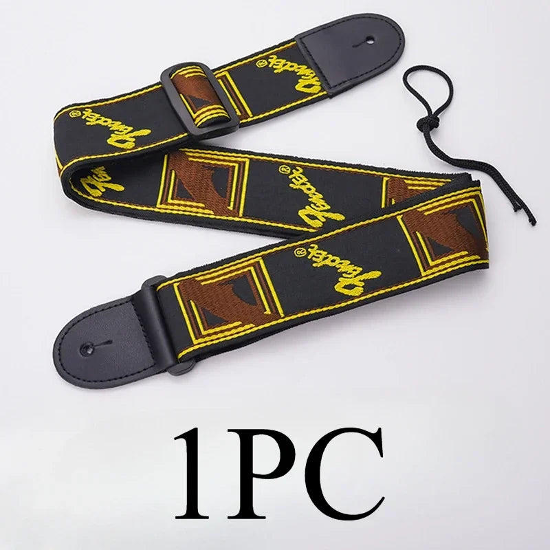 Guitar Strap 40/41 Inch Artistic Color Matching Diagonal