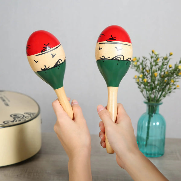 Coconut tree wooden Maracas