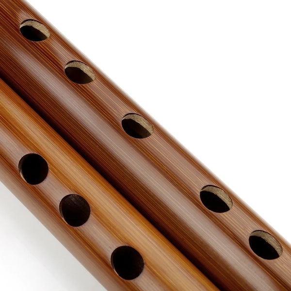 Bamboo Flute F Key Ancient Style Horizontal Non Membrane Advanced Performance