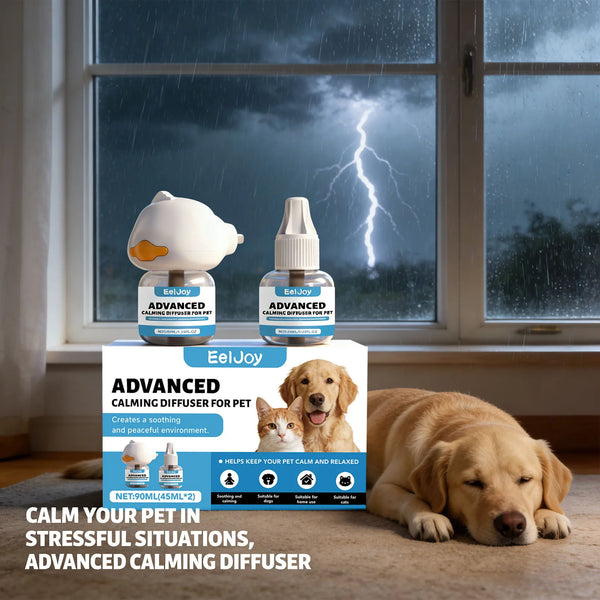EelJoy Dog & Cat Calming Pheromone Diffuser Kit – 45ml, Anti-Anxiety & Stress Relief