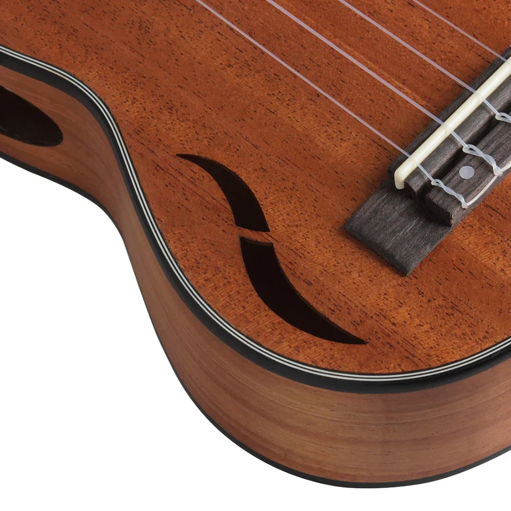 21 Inch Ukulele 4 Strings Hawaiian Guitar Mahogany Mini Guitarra Ukulele With Bag Strings Tuner Capo Ukulele Guitar Accessories