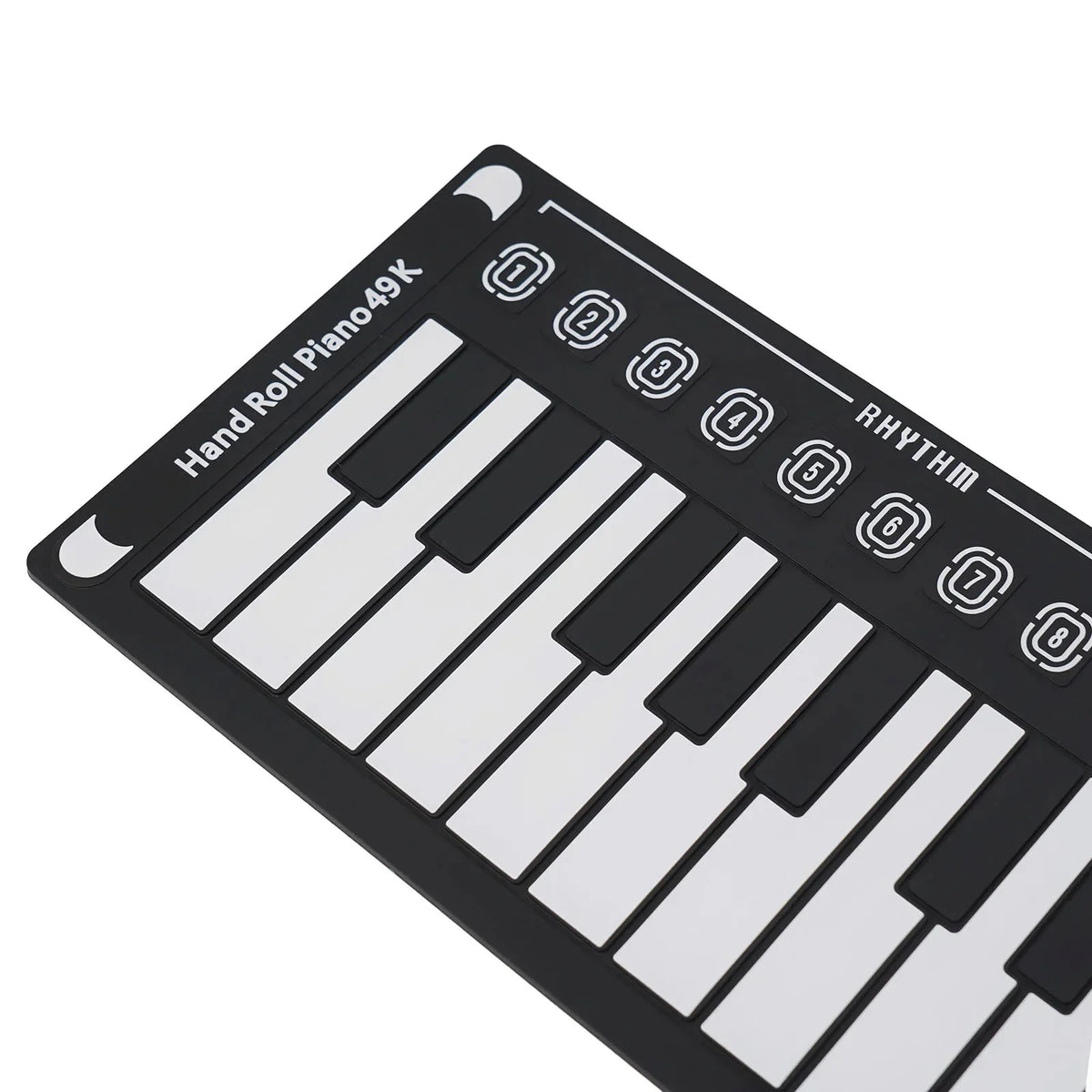 Foldable Roll Up Piano Soft Keyboard Electronic Organ High Quality Gift