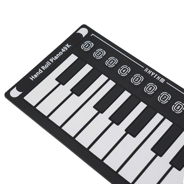 Foldable Roll Up Piano Soft Keyboard Electronic Organ High Quality Gift
