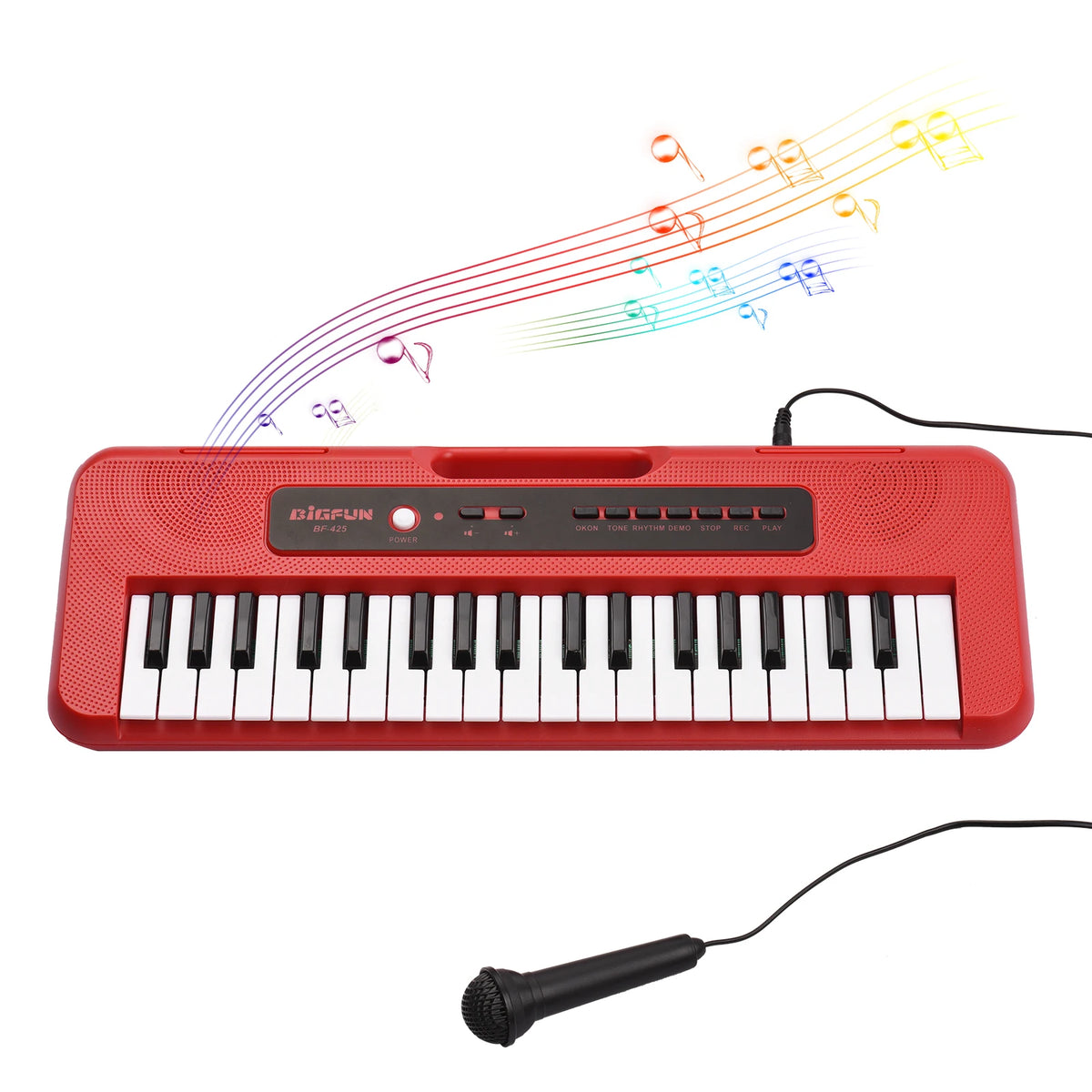 BIGFUN 37 Key Digital Electronic Keyboard Piano Musical Instrument Gift