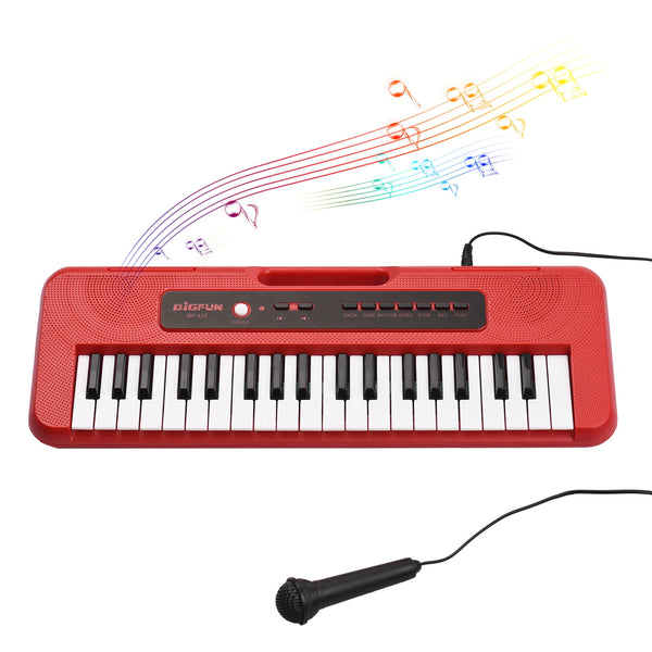 BIGFUN 37 Key Digital Electronic Keyboard Piano Musical Instrument Gift
