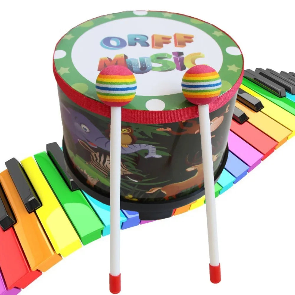 New 8 Inch Floor Drum Wooden