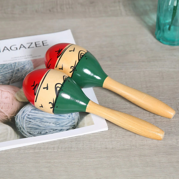 Coconut tree wooden Maracas