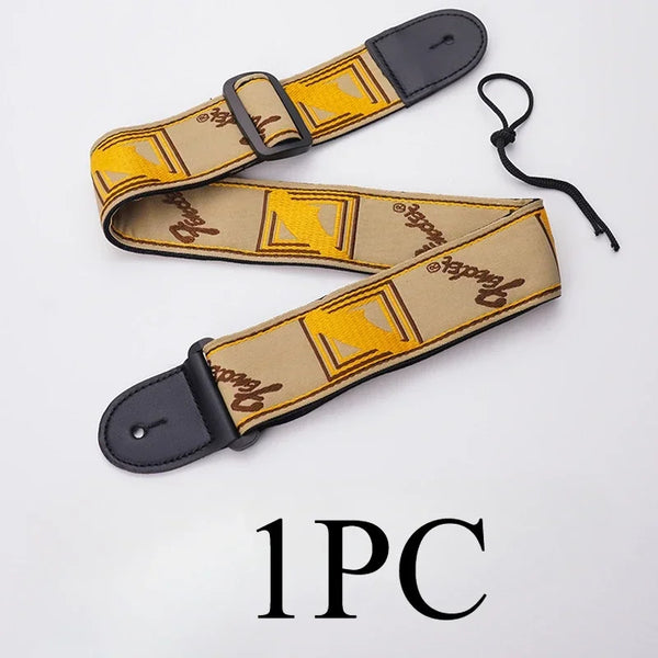 Guitar Strap 40/41 Inch Artistic Color Matching Diagonal