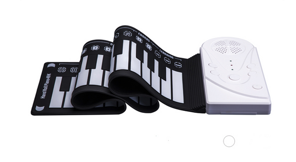 Portable Roll-Up Piano Keyboard