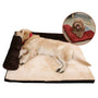Corduroy Pet Sofa Bed with Non-Slip Base