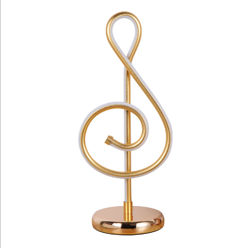 Musical Note LED Night Light for Bedroom Decor