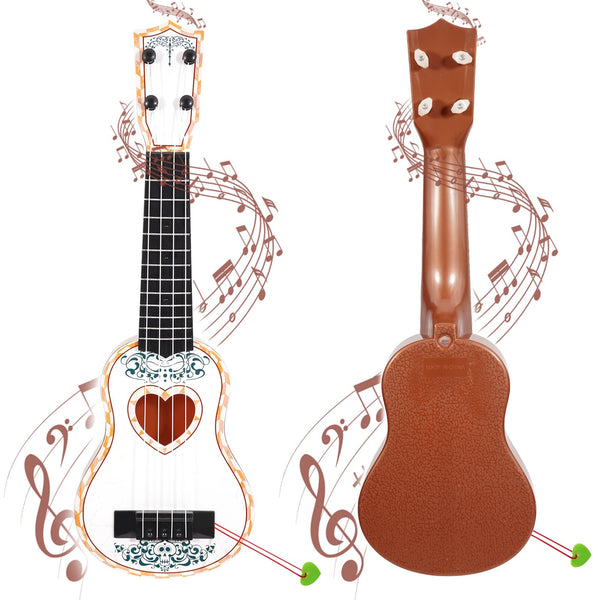 Kids 17-Inch Plastic Ukulele for Beginners