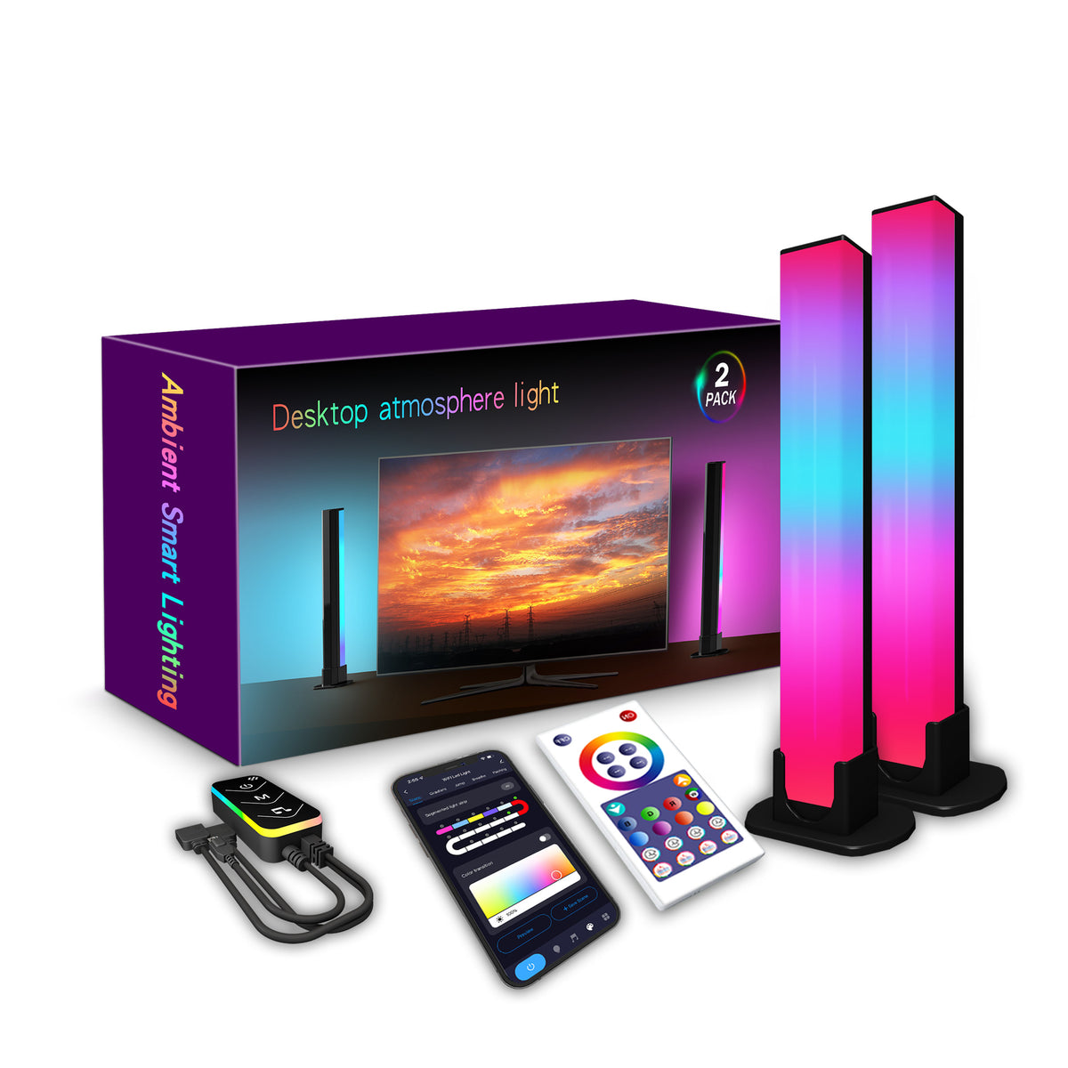 WiFi Music LED Atmosphere Light for Gaming Setup