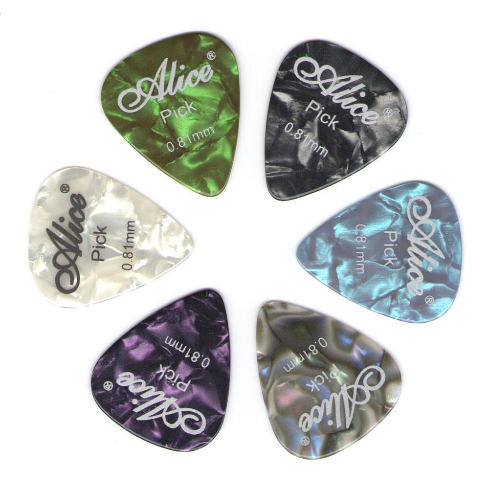 Alice Celluloid Guitar Picks (6-Pack)
