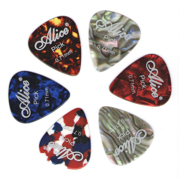 Alice Celluloid Guitar Picks (6-Pack)